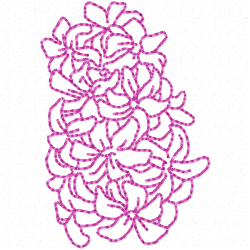Flowers And Tree Embroidery Design 7 Flowers And Tree Embroidery Design 7